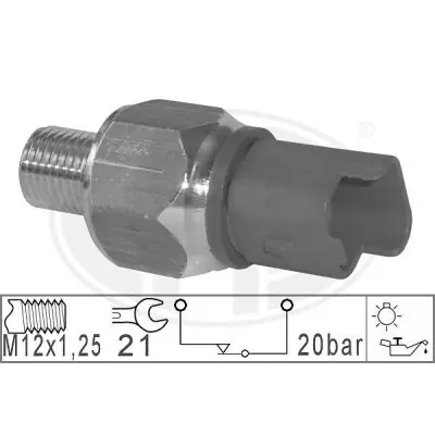 Interruptor de control de la presión de aceite ERA 330801 Más Vendido